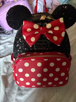 New Loungefly Minnie Mouse mini backpack