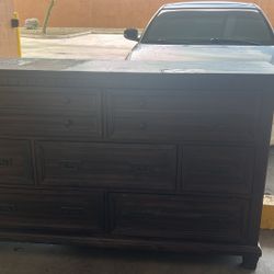 Brown Dresser 
