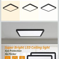 Bright Future Lighting

Square Led Flush Mount Ceiling Light,20 Inch 40w 4520lm led Light 3000k,4000k,6000k CCT Sel