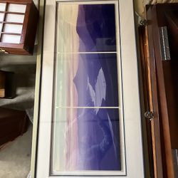 Dusk On The Colombian Gorge Framed Print