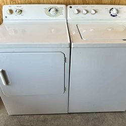 GE Washer And Gas Dryer 