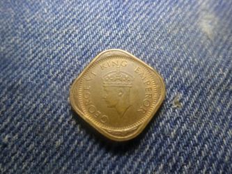 1944 India 1/2 anna