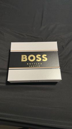 Hugo Boss Bottled Parfum 3-Piece Gift Set ($186 value) - Parfum 3.3oz, Shower Gel 3.3oz, Dei Stick 2.4oz - With Notes of Leather, Orris & Wood – Long