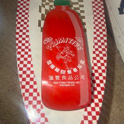 Sriracha Skateboard: BRAND NEW