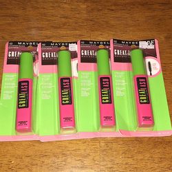 Maybelline brownish black mascara 4 pack
