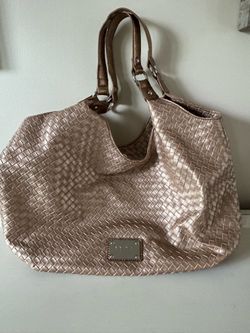 Nine West woven shoulder bag