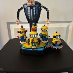 Gru and minions Lego