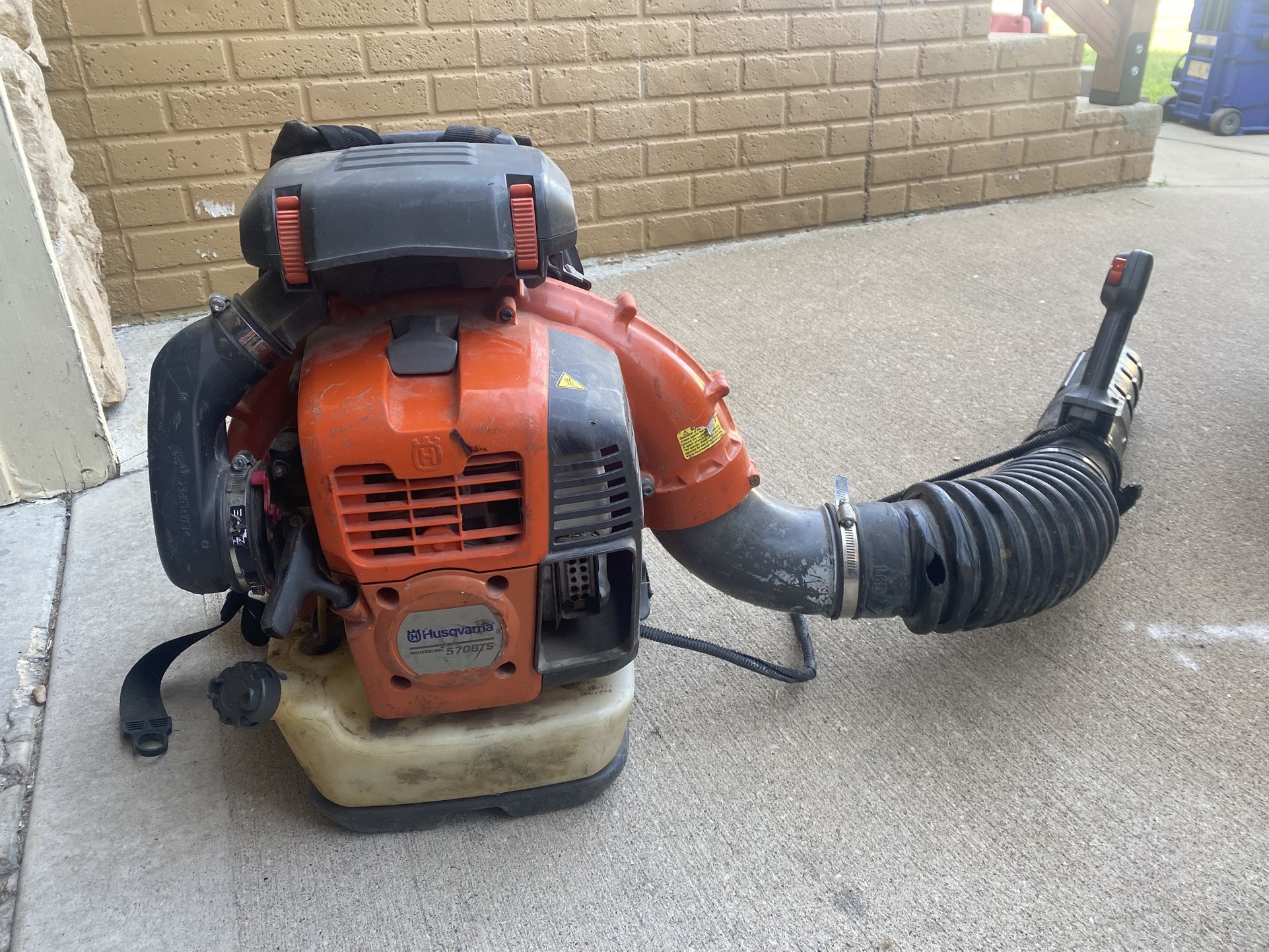 Husqvarna Backpack Leaf Blower - $200