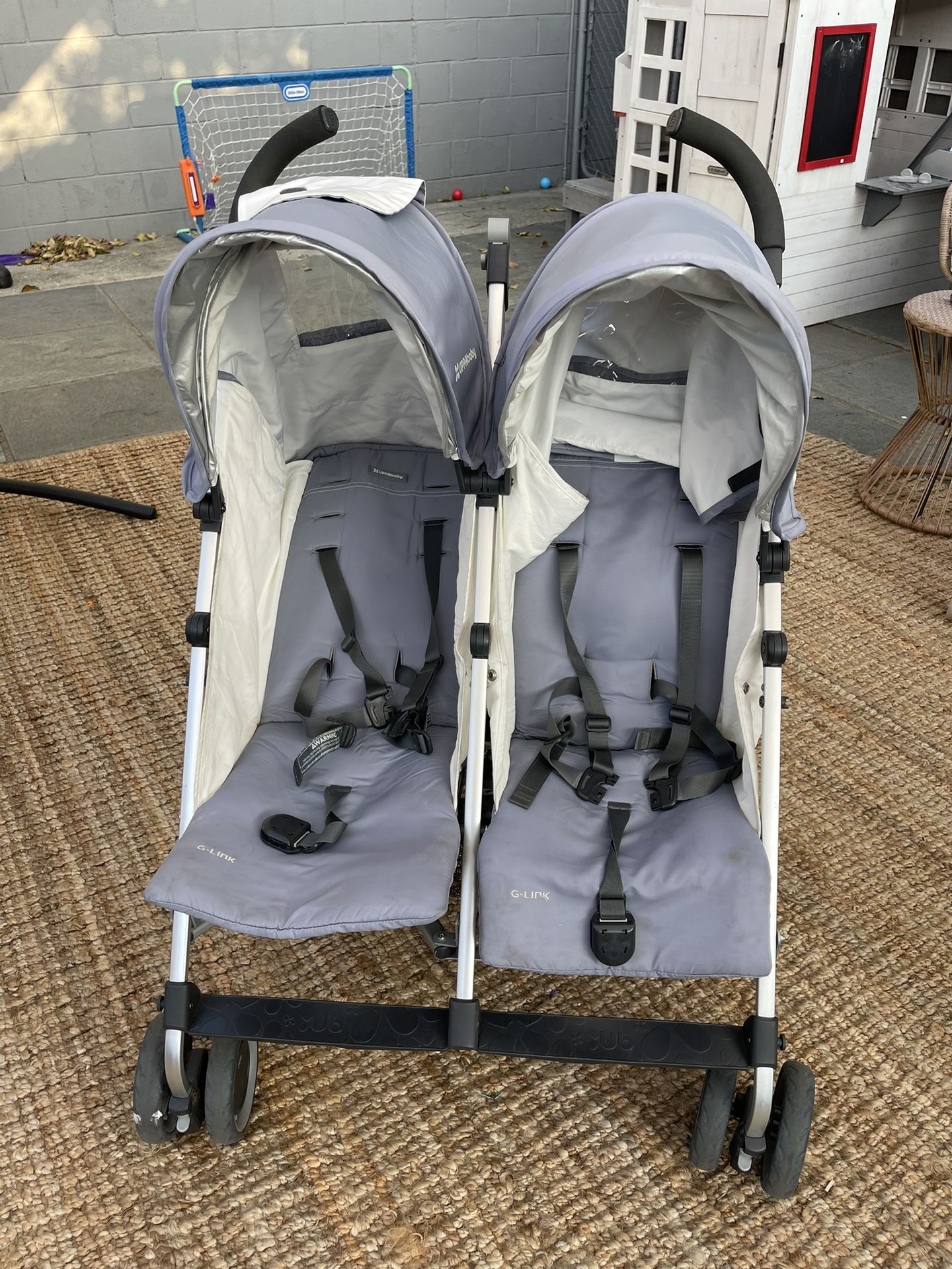 Uppababy G-Link Double Stroller