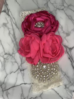 Flower headband