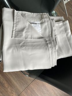 Majgull Light Gray Curtains - 3 Sets Of 1 Pair - 6 Panels Total