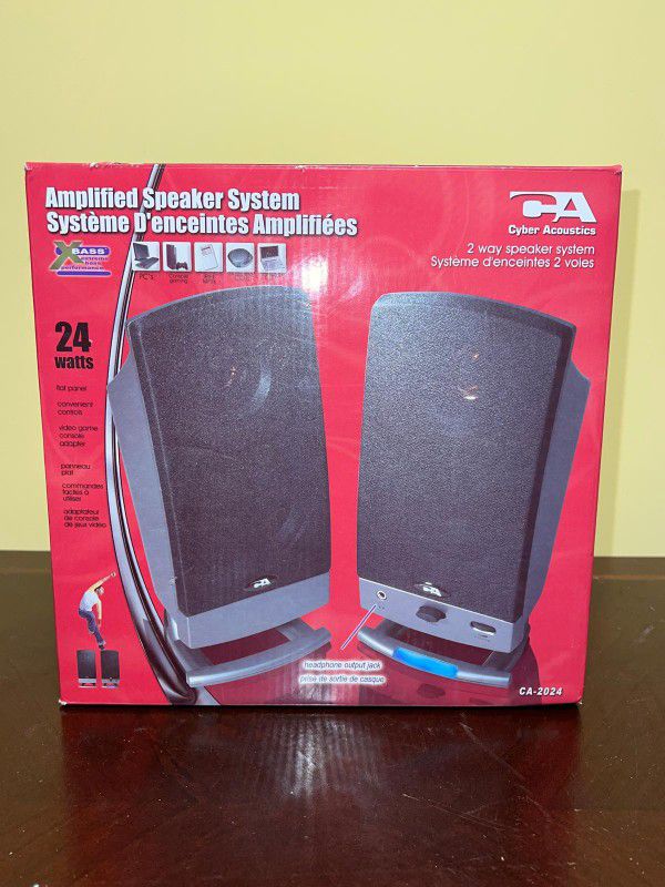 Cyber Acoustics CA-2024 Amlified Speaker System