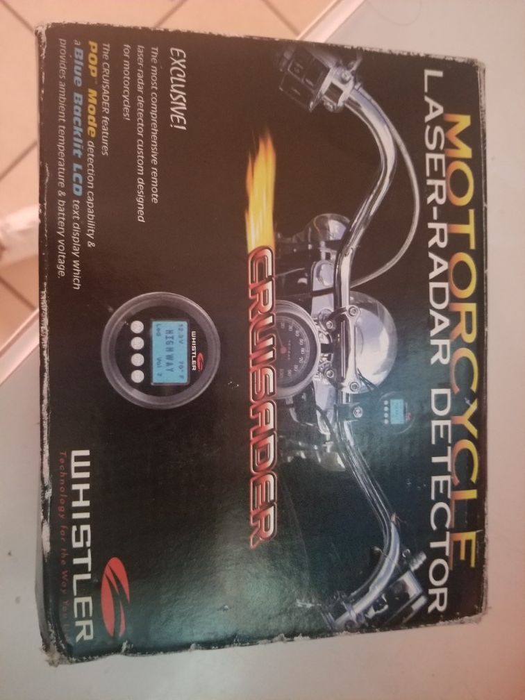 Motorcycle Laser-Radar Dectector