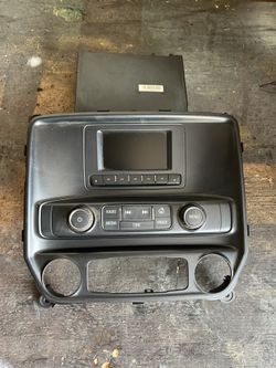 2014-2018 Silverado Standard Stereo Including Module