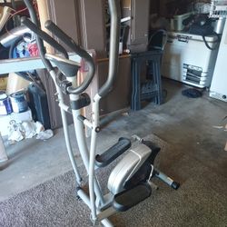 Sunny Health & Fitness Legacy Stepping Elliptical Machine, Total Body Cross Trainer, Low Impact Exercise Equipment with Optional SunnyFit App Enhanced