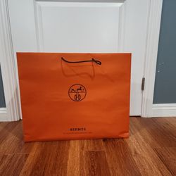 Hermes Large Gift Bag