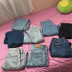 Jeans Lot 8 Pzas