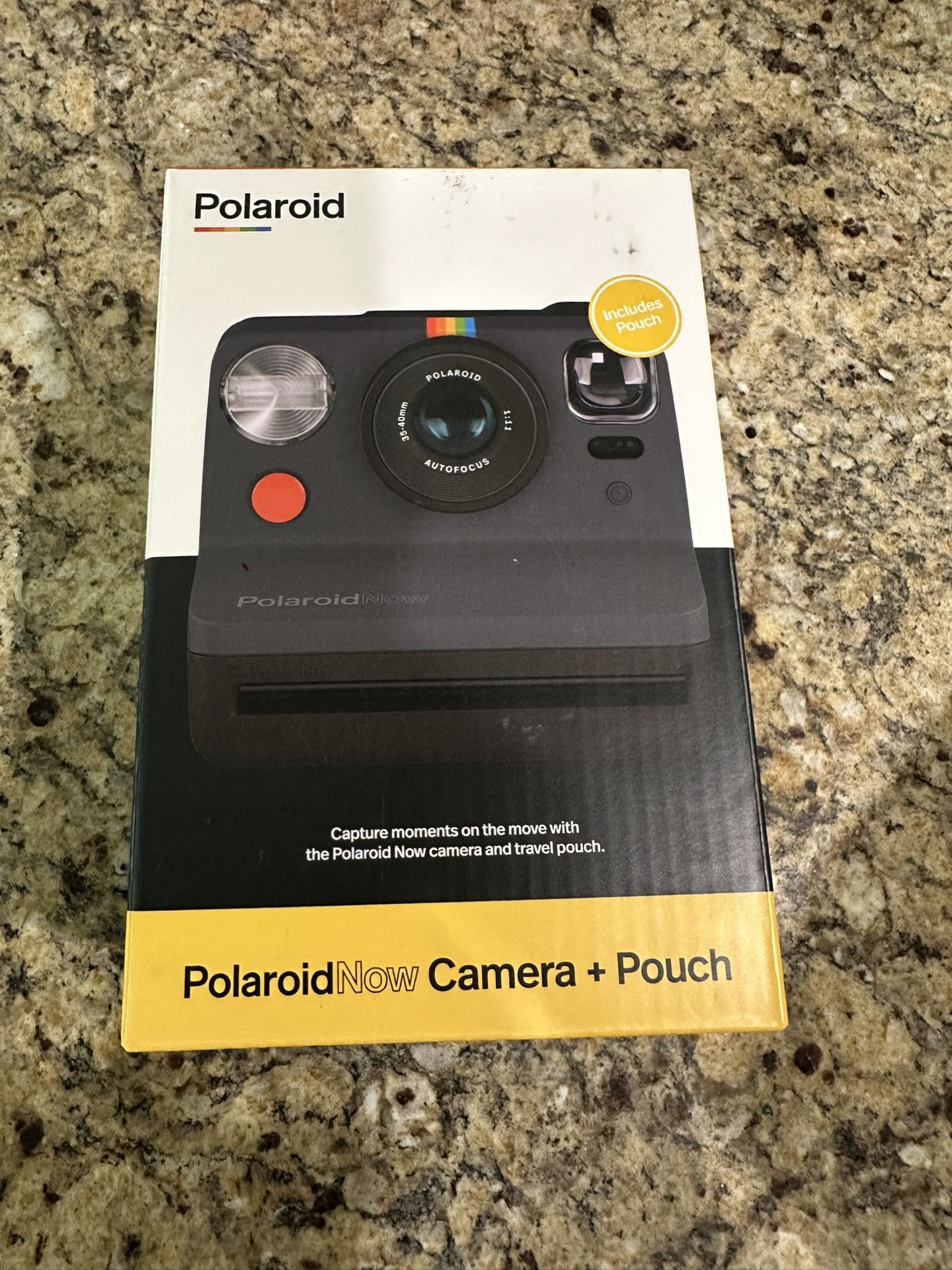 Polaroid, I-Type Instant Camera And Pouch