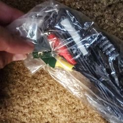 Auhentic SONY RCA   A/V  TV Audio Visual / Video Stereo Cable For PLAYSTATION 1, 2, AND 3