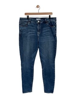 Lane Bryant Flex Magic Waistband Straight Fit High Rise Skinny Jeans Size 18