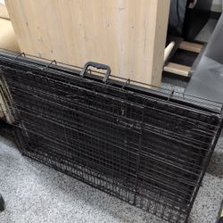 Large Folding Pet / Dog Crate. 44 X 30 X30