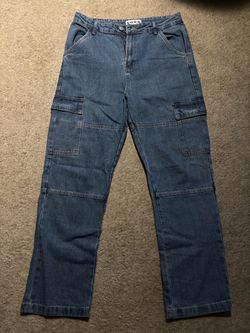 Cargo Denim Jeans (Unisex)