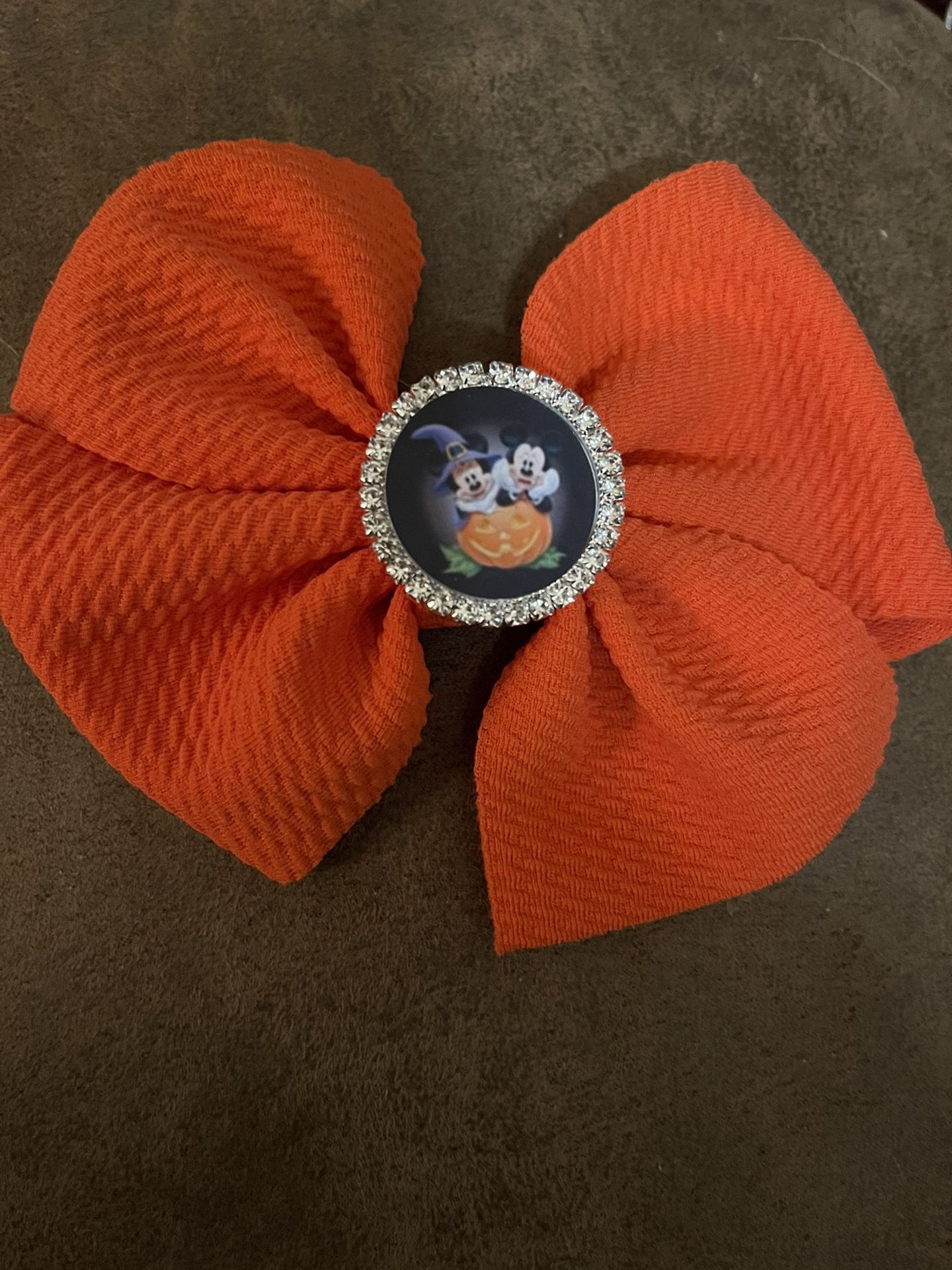 Mickey And Minnie Hair Bow