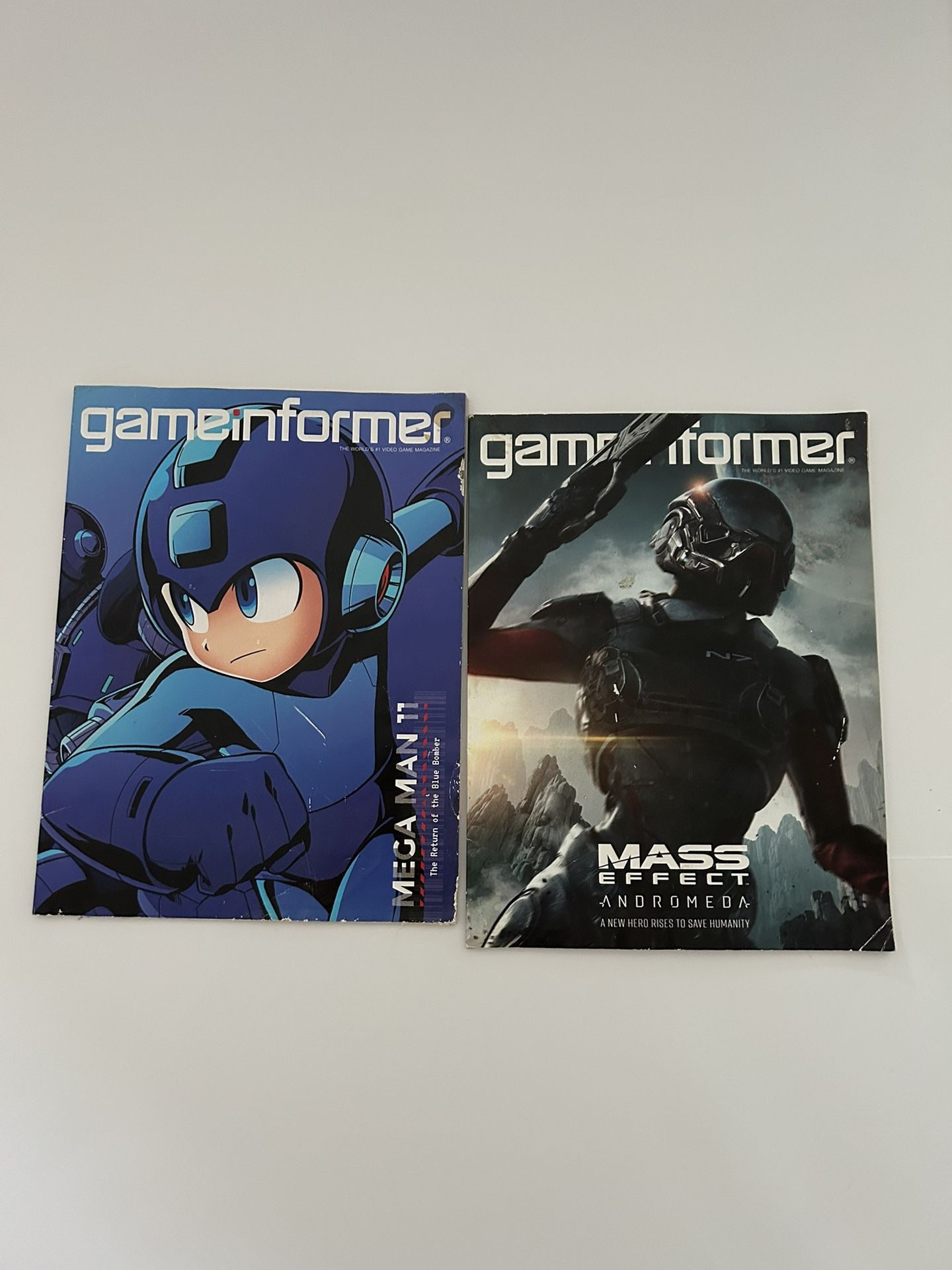 Game Informer Magazines Lot Of 2 As Is