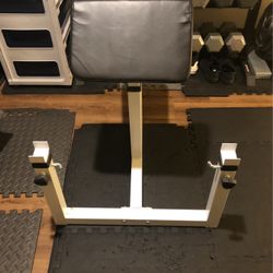 Arm Chrl Weight Bench With Adjustable Commercial Preacher Seafed Dunbells