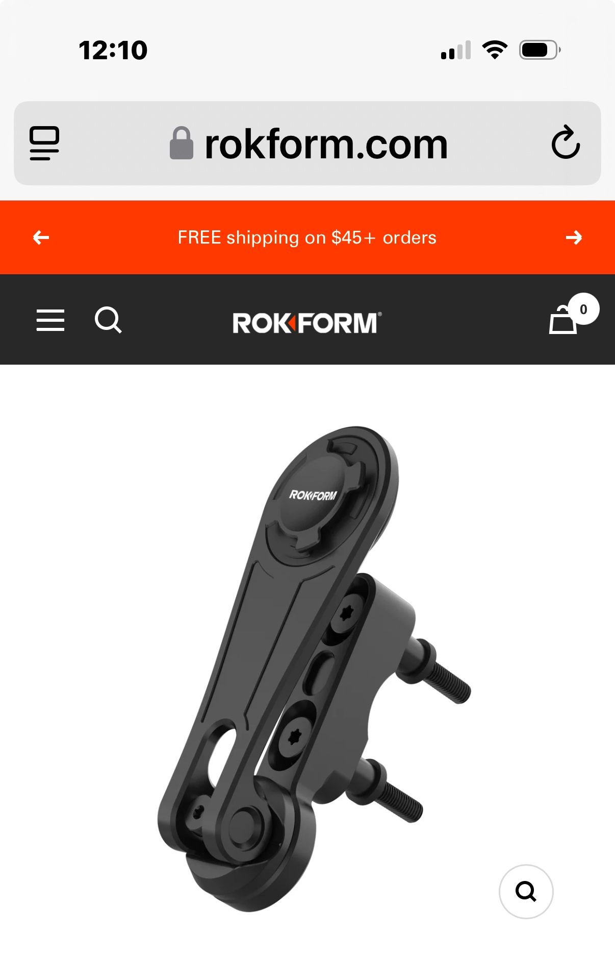 RokForm Motorcycle Perch Mount