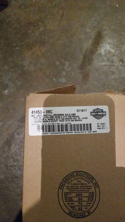Harley davidson parts