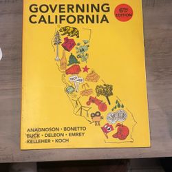 Governing California 6th Edition