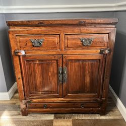 Storage Cabinet Solid Wood