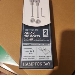 The Hampton Bay Quick Tie Bolts (item number 1009-705-352)