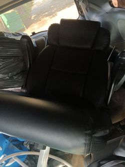 New leather computer chair