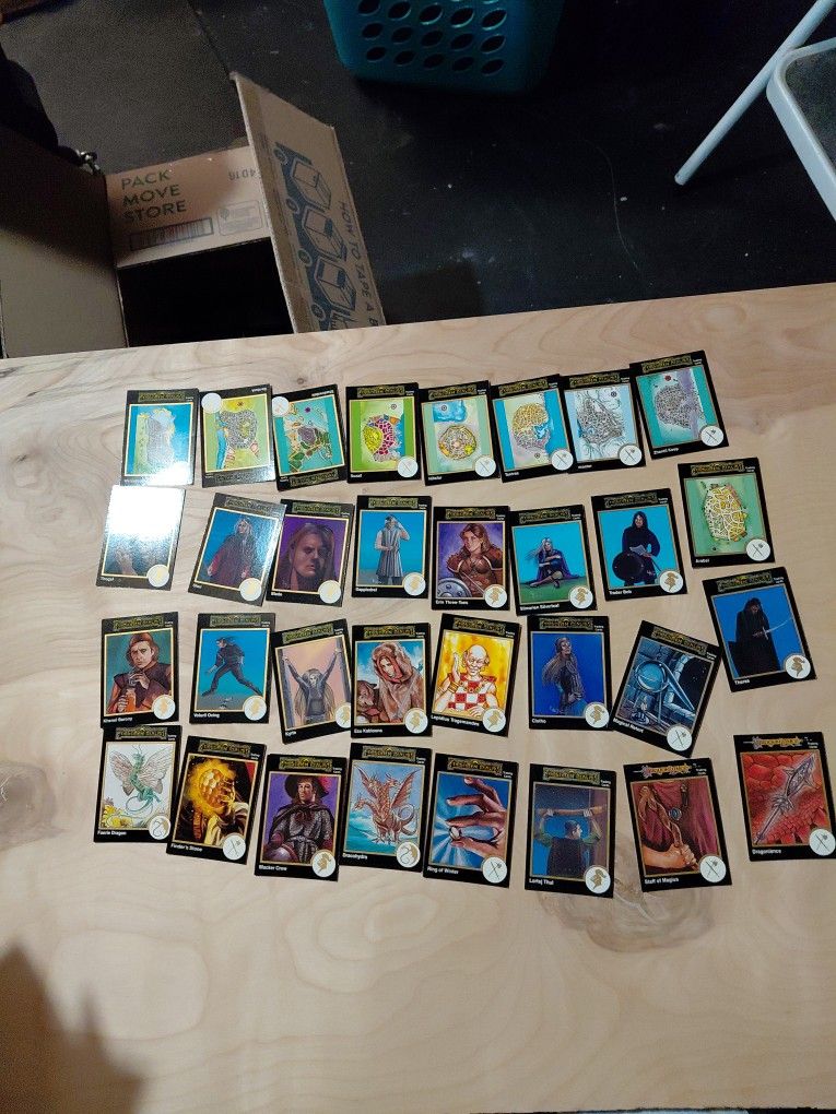 Forgotten Realm 1992 Gold Boarder