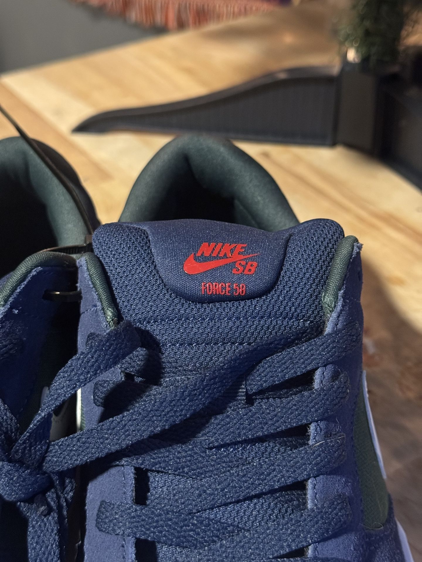 NIKE SB Force 58 Navy Blue size