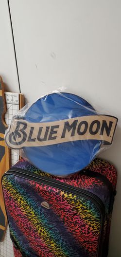 Collectible Advertising Blue Moon LED / Chalk Board