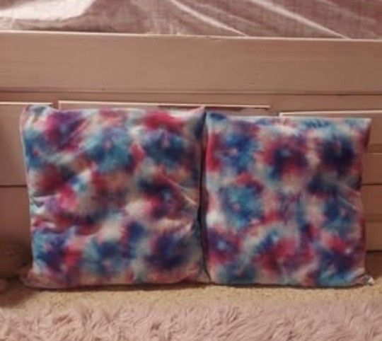 Tie Dye Decor Pillows