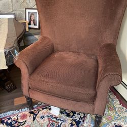 Brown Accent Chair 