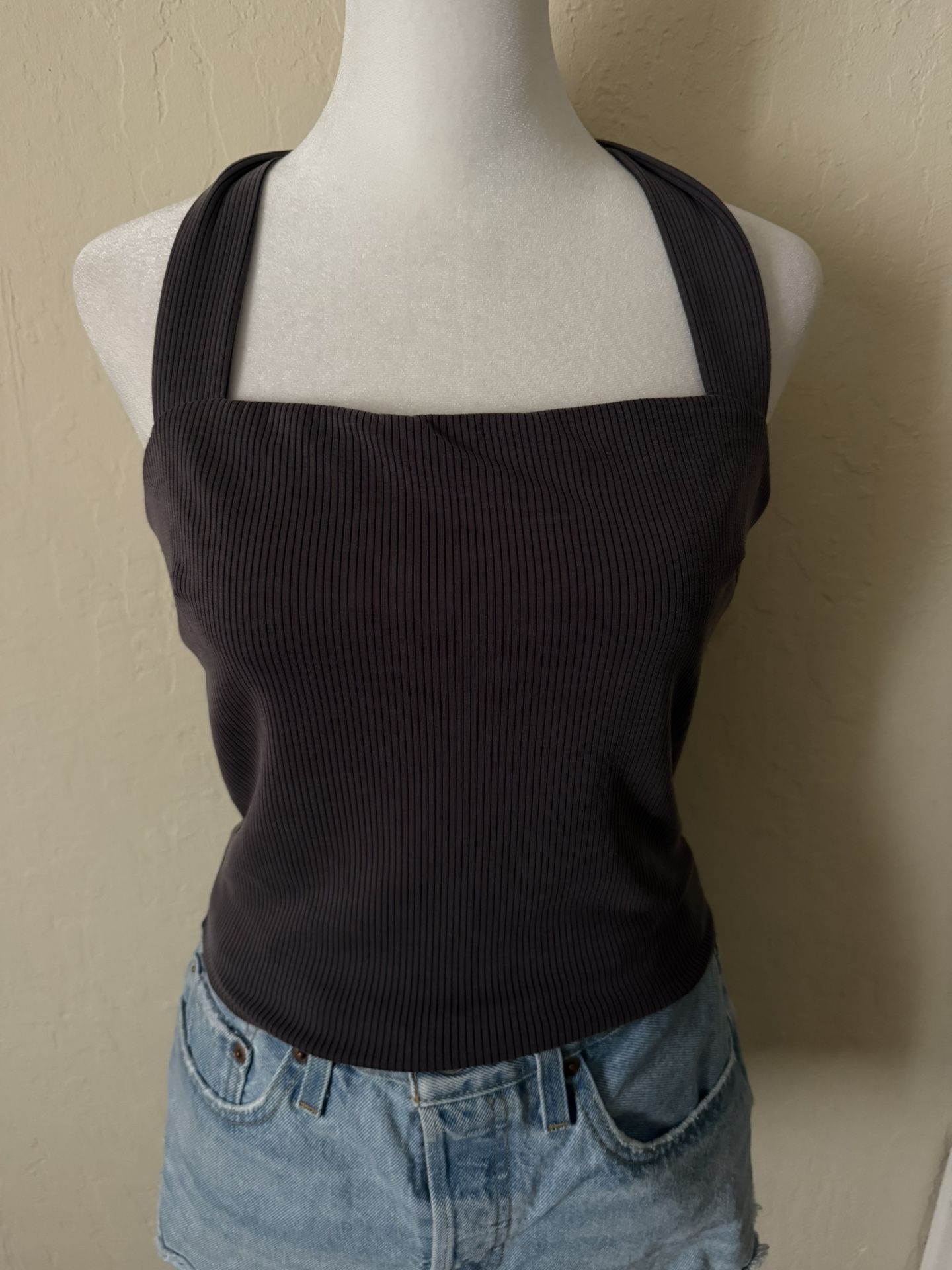 Y2K style halter top