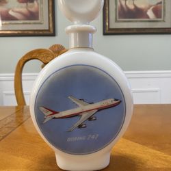 Rare, Vintage 1969 Boeing 747 Decanter