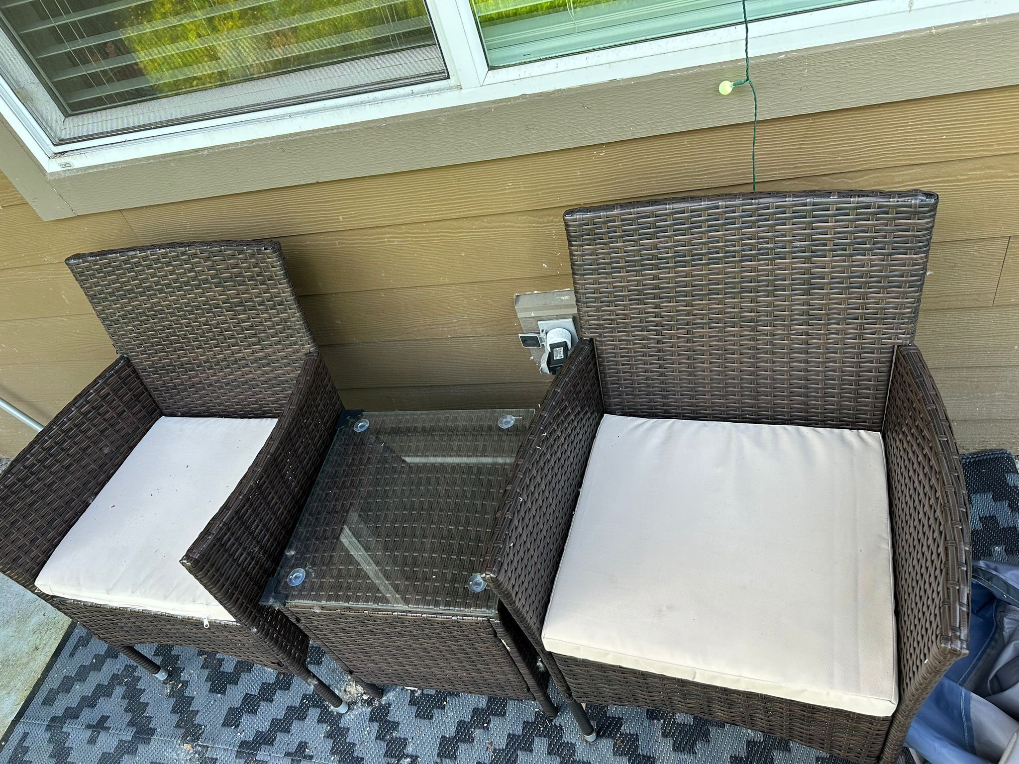 Patio Furniture And Cover