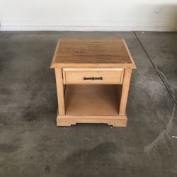 Heavy Duty Wood Nightstand 