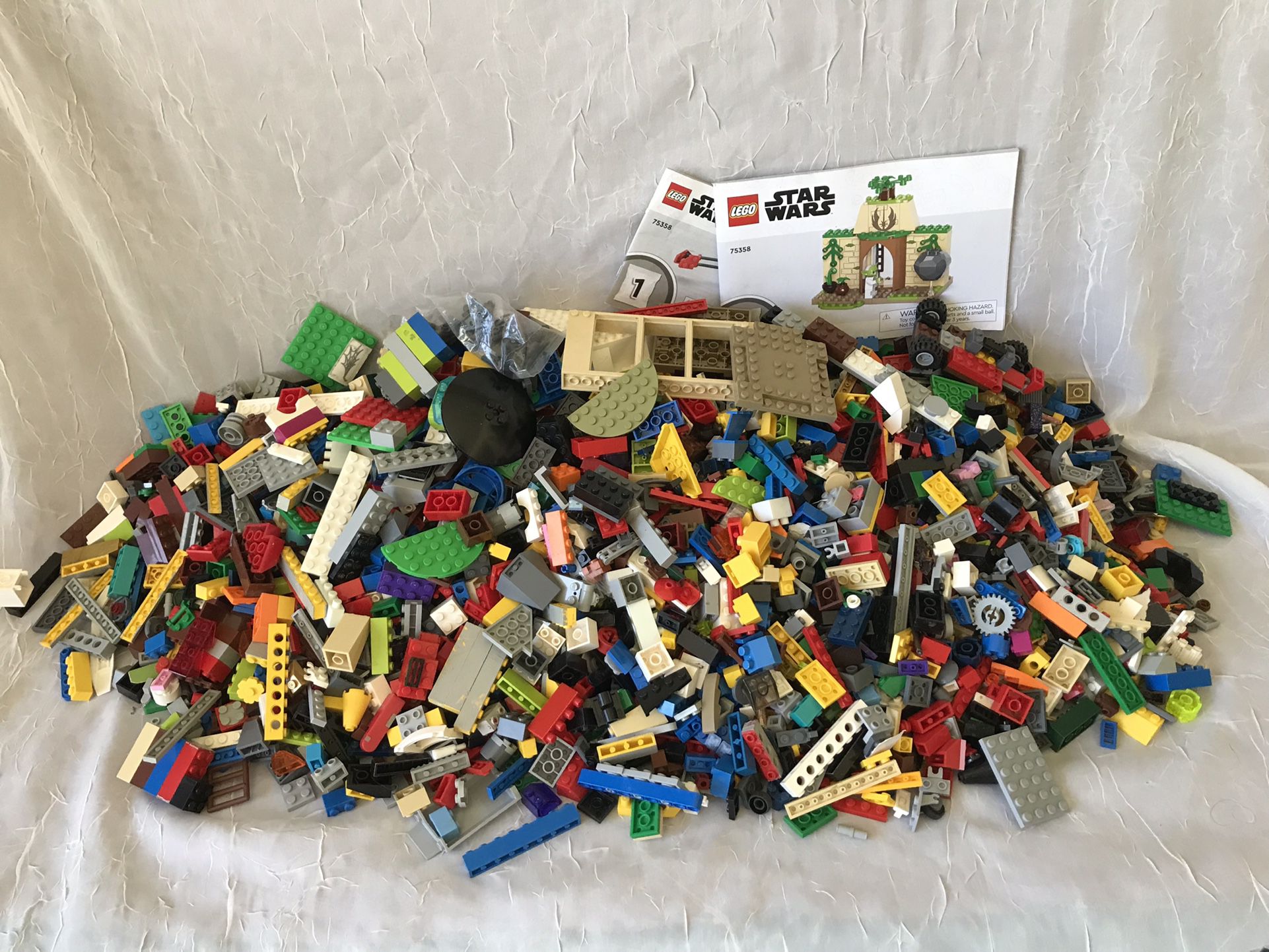 Lego Lot Building Blocks Kids Learning Toys Bricks 10 lbs Pounds LEGOS Star Wars