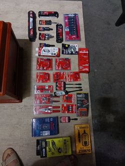 Mixed Tool Lot – Milwaukee, DeWalt, Klein, Ryobi