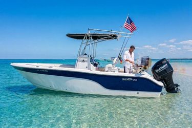 2009 23 SeaFox center console boat