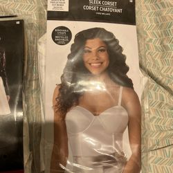 Womens Corset Costume Piece 