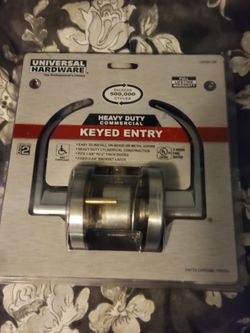 Heavy Duty Commercial Entry Door Lever in satin chrome