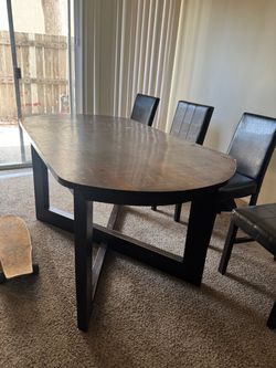 FREE Scratched up table and chairs